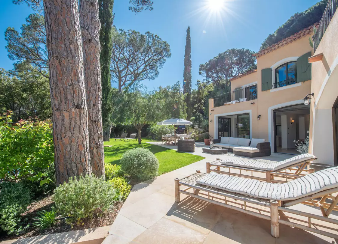 Terrasse avec vue panoramique sur la nature